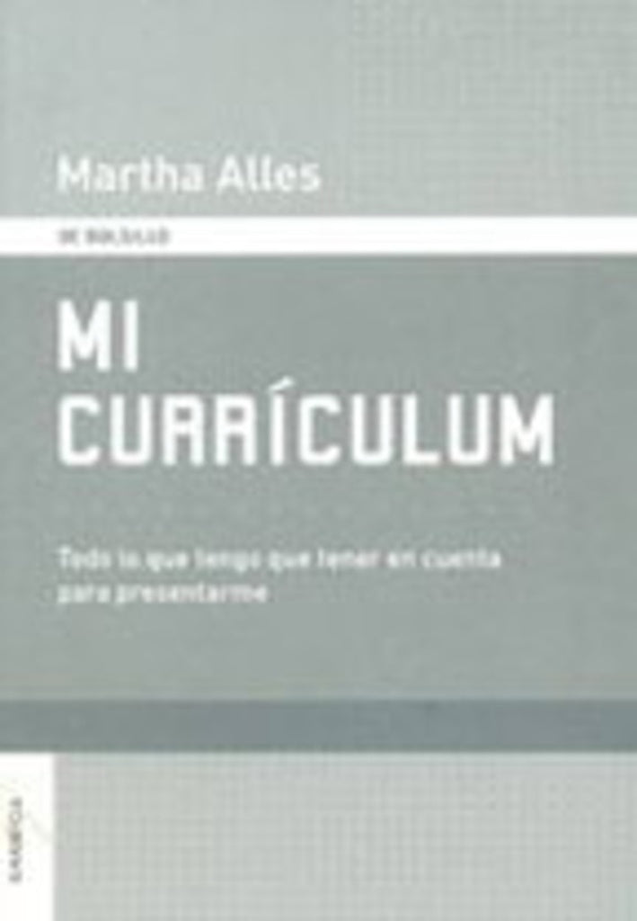 Mi Curriculum | Martha Alicia Alles