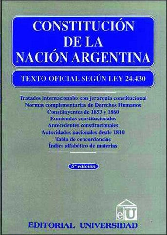 Constitución de la Nación Argentina