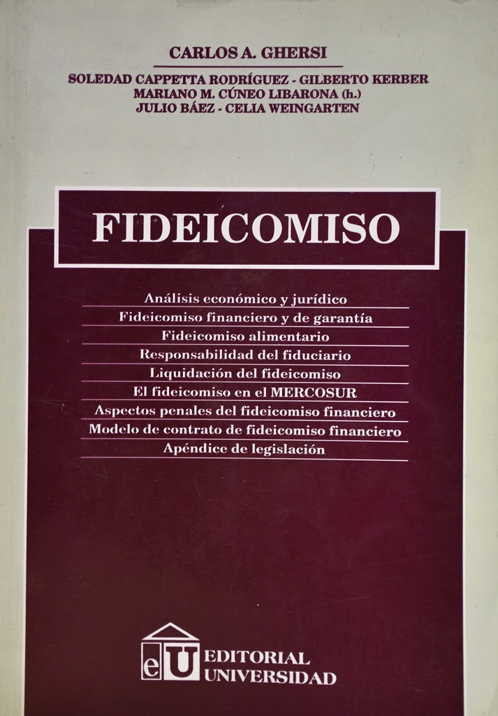 FIDEICOMISO | Ghersi, otros