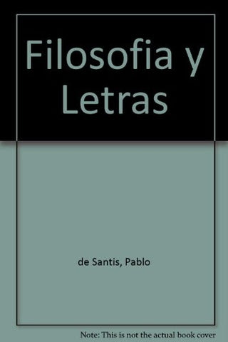 FILOSOFIA Y LETRAS* | Pablo De Santis