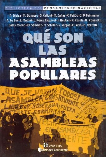 Qué son las asambleas populares | Calloni-otros