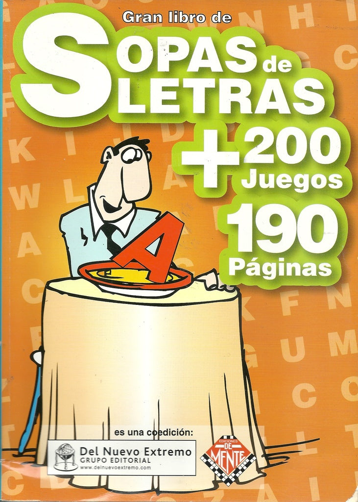 Gran libro de sopas de letras
