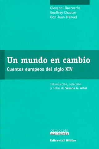 UN MUNDO EN CAMBIO.. | Boccaccio, Chaucer