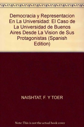 Democracia y representación en la universidad