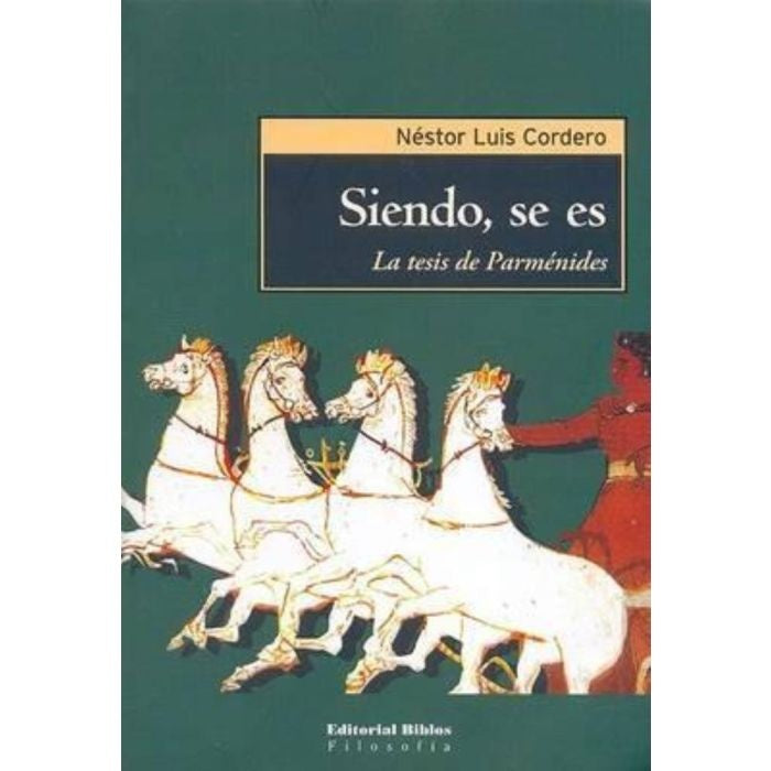 SIENDO, SE ES.. | NESTOR LUIS CORDERO