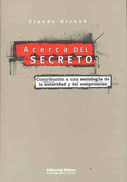 ACERCA DEL SECRETO.. | Roberto Marafioti