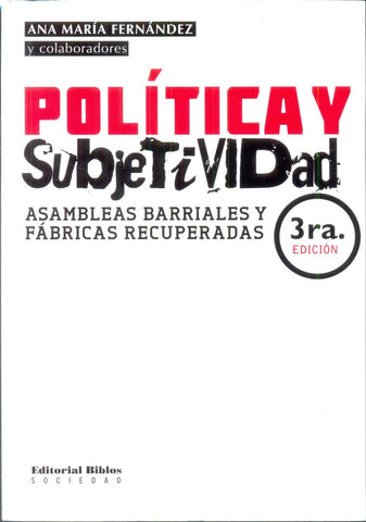 Política y subjetividad | Ana María Fernández