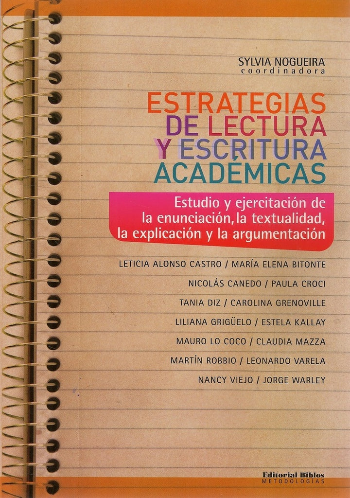 ESTRATEGIAS DE LECTURA Y ESCRITURA ACADÉMICAS.. | Sylvia Nogueira