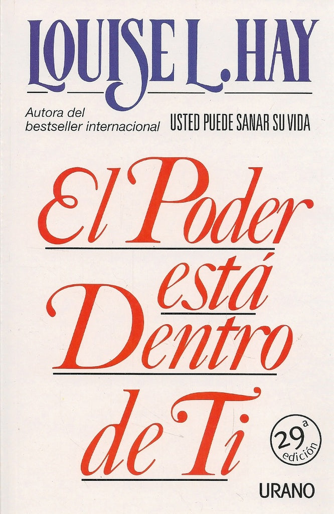 EL PODER ESTA DENTRO DE TI  | sin autor