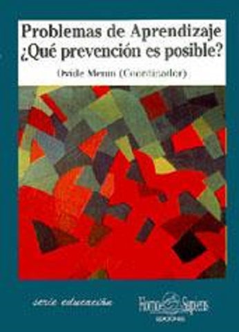 PROBLEMAS DE APRENDIZAJE.. | Ovide Menin