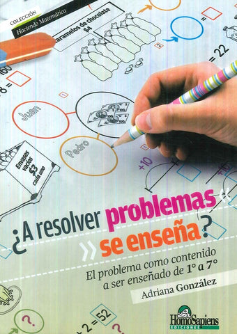 ¿A RESOLVER PROBLEMAS SE ENSEÑA? | Adriana González