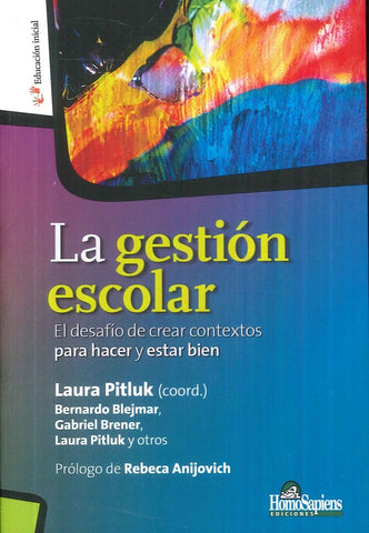 La gestión escolar | Laura Pitluk