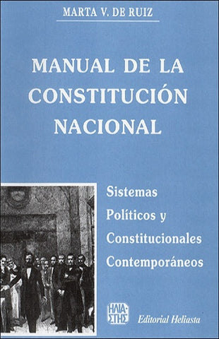 Manual de la constitución nacional | Marta V. de Ruíz