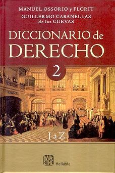 Diccionario de derecho J - Z | Manuel Ossorio y Florit