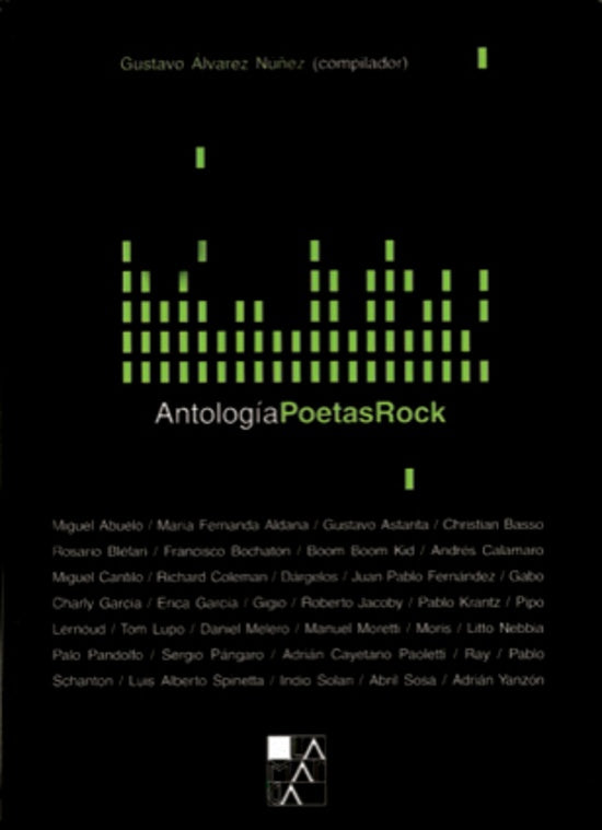 Antología poetas rock | Gustavo Alvarez Nuñez