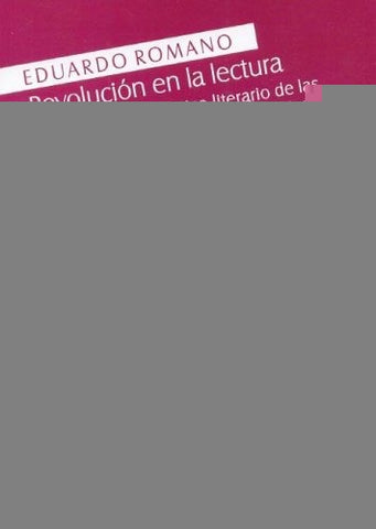 Revolución en la lectura | Eduardo Romano