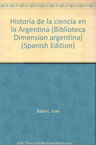 Historia de la ciencia en la Argentina | José Babini