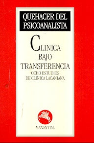 Clínica bajo transferencia | Diana Rabinovich