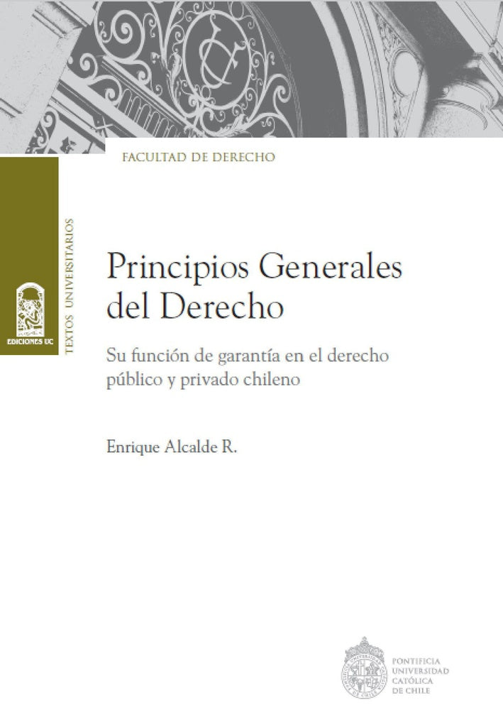 Principios generales del Derecho | Enrique Alcalde R.