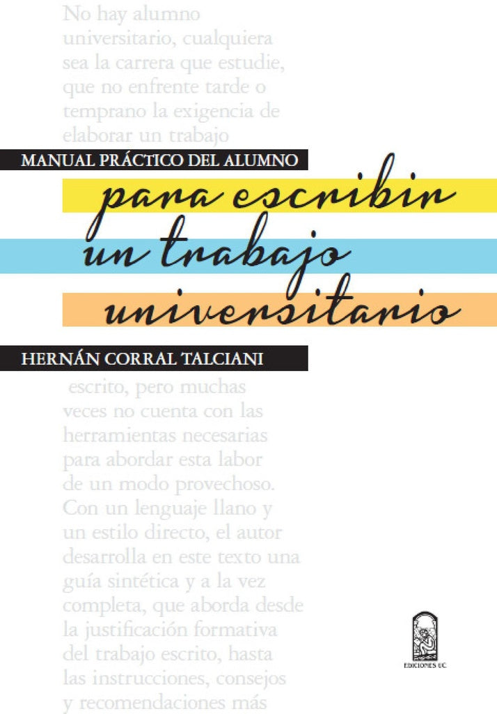 Manual práctico del alumno | Hernán Corral Talciani