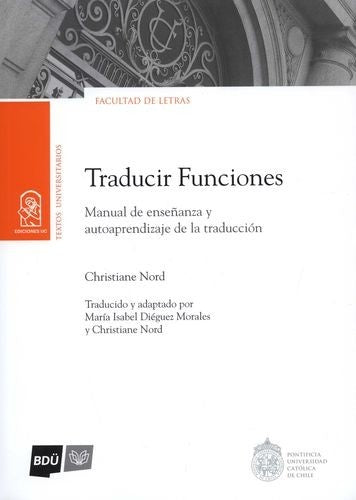 Traducir funciones | Christiane Nord