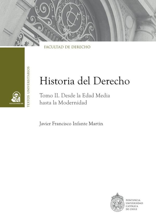Historia del derecho | Javier Infante Martin