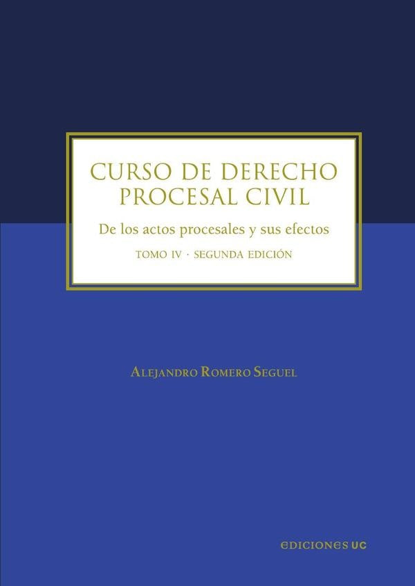 Curso de derecho procesal civil | Alejandro Romero Seguel