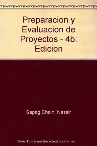 PREPARACIÓN Y EVALUACIÓN DE PROYECTOS.. | Nassir Sapag Chain