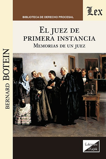 El juez de primera instancia | Botein, GARapon. Antoine