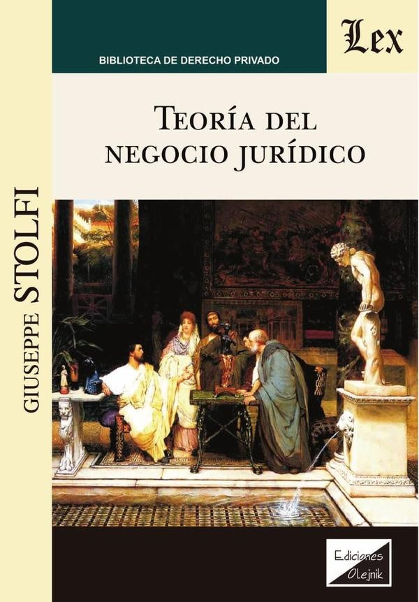 Teoría del negocio jurídico | Giuseppe Stolfi