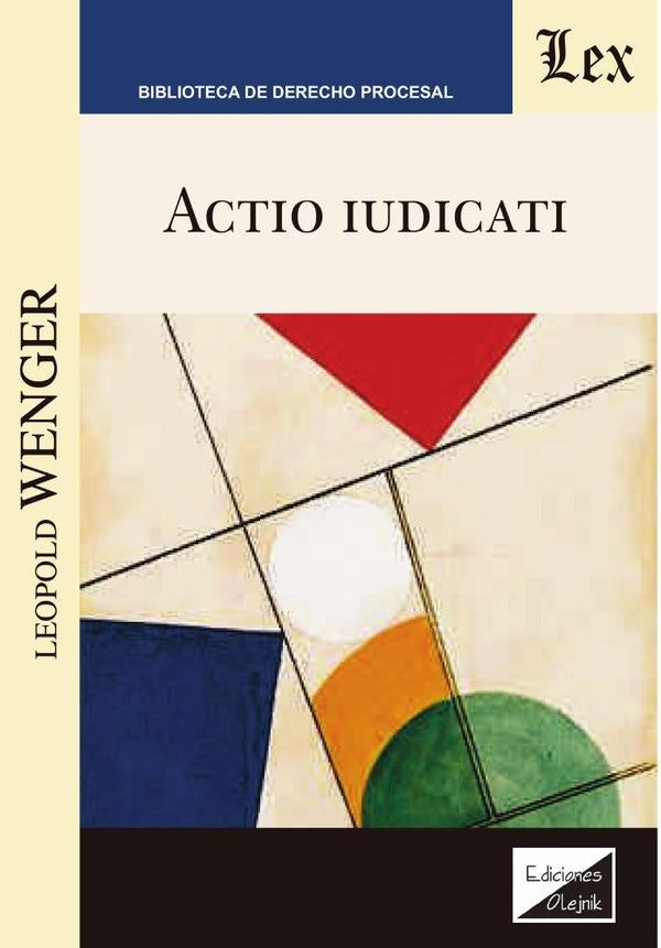 Actio Iudicati | Leopold Wenger
