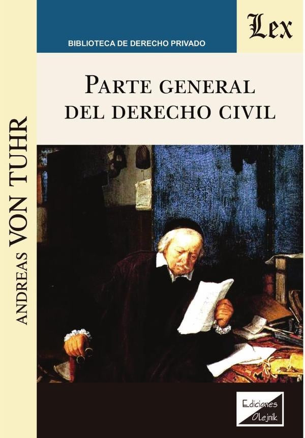 Parte general del derecho civil | Andreas Von Tuhr