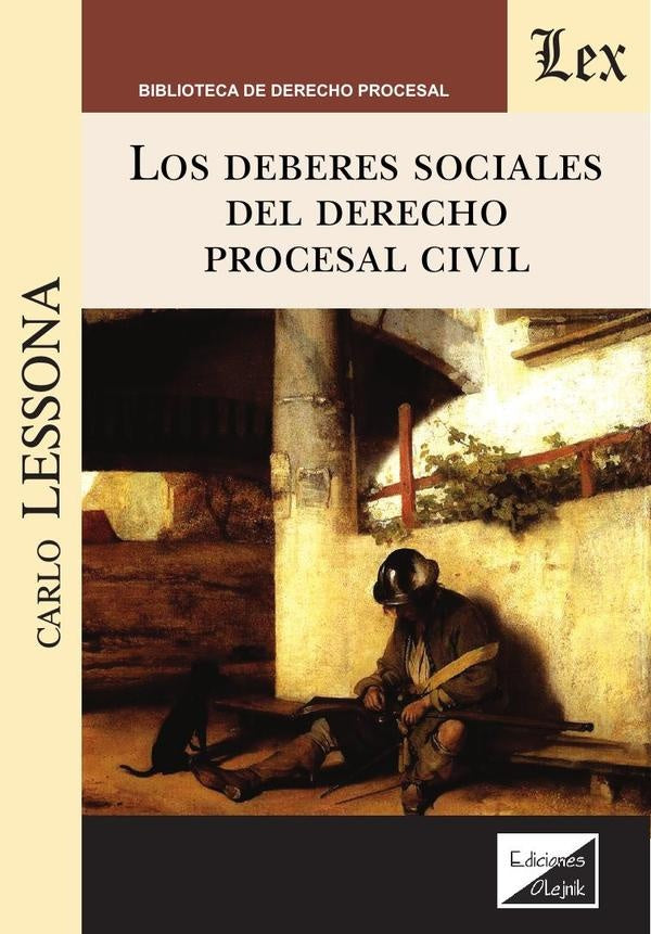 Deberes sociales del derecho procesal civil | Carlo Lessona