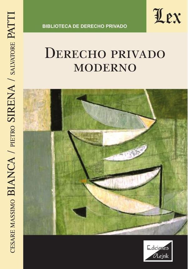 Derecho privado moderno | Massimo Bianca, Bianca-Sirena-Patti