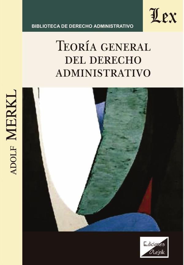 Teoría general del derecho administrativo | Adolf Merkl