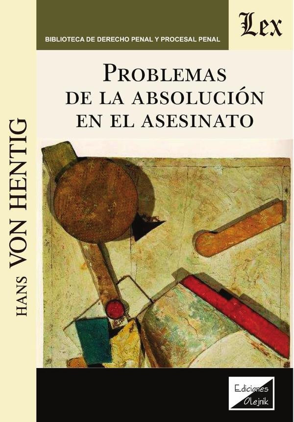 Problemas de la absolución en el asesinato | HANS VON HENTIG
