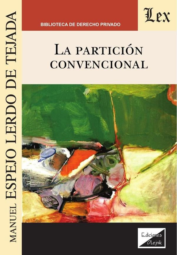 Partición convencional, la | Manuel Espejo Lerdo De Tejada