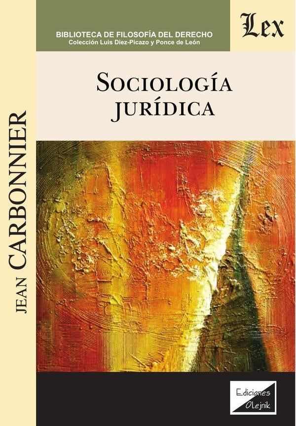 Sociología jurídica | Jean Carbonnier