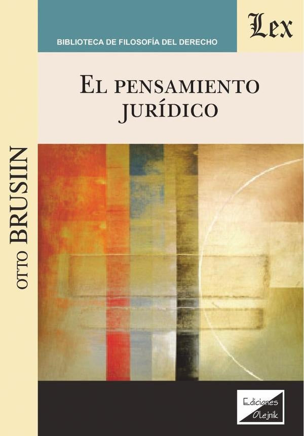 El pensamiento jurídico | Otto Brusiin