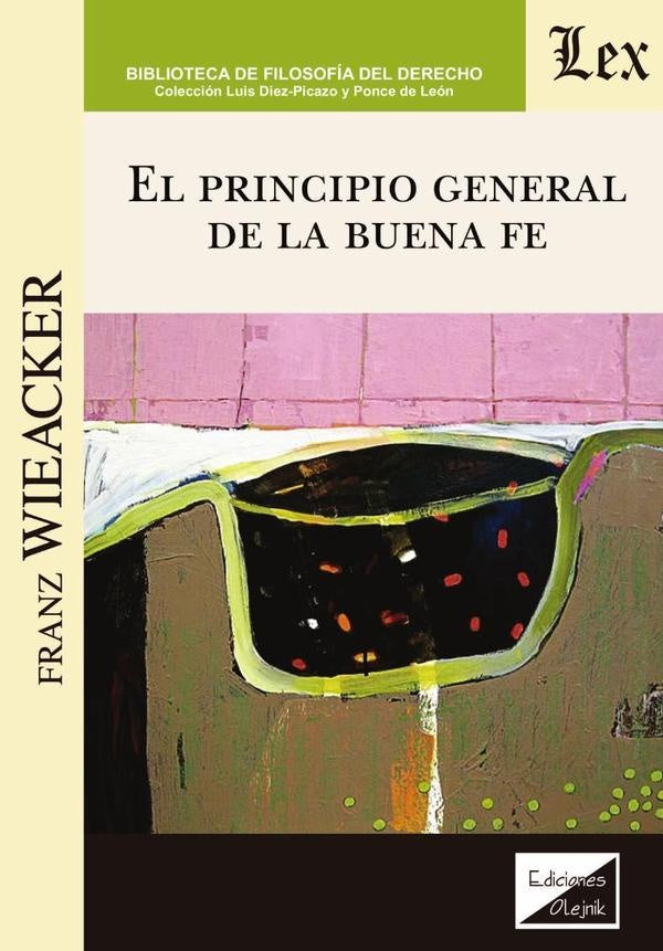 Principio general de la buena fe | Franz Wieacker