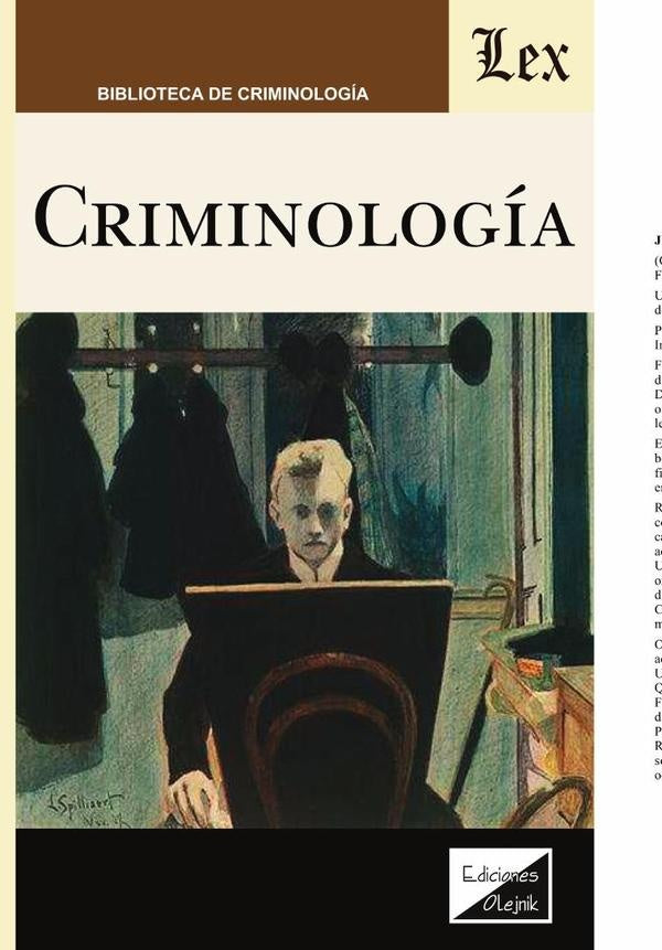Criminología | Hans Goppinger