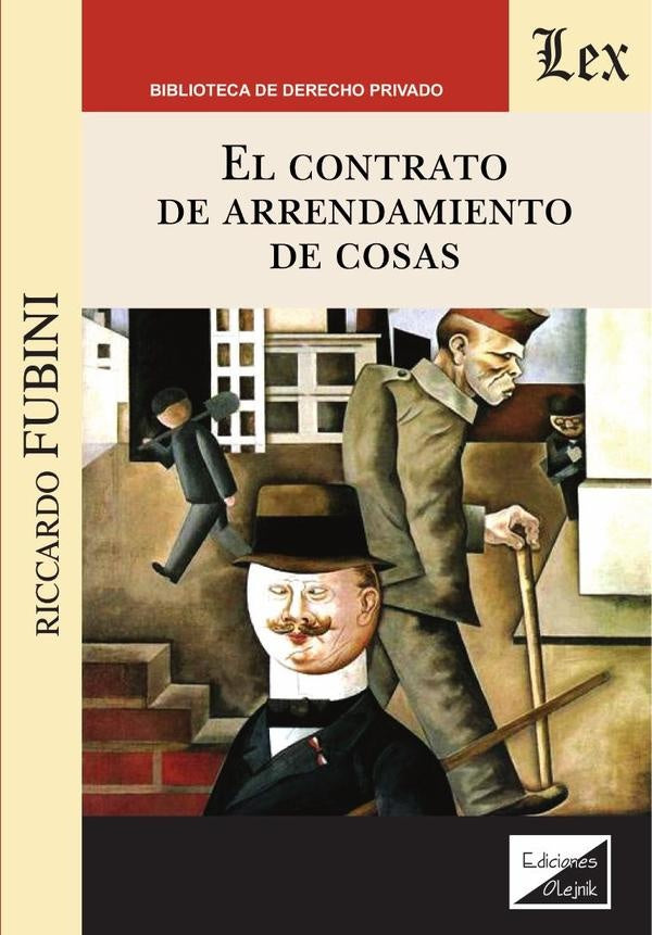 Contrato de arrendamiento de cosas, el | Riccardo Fubini