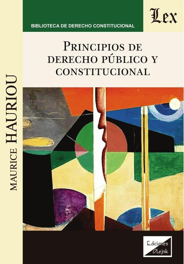 Principios de derecho público y constitucional | Maurice Hauriou
