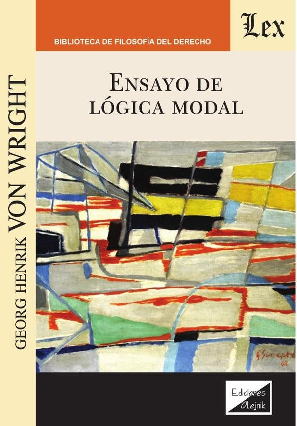 Ensayo de lógica modal | Georg H. Von Wright