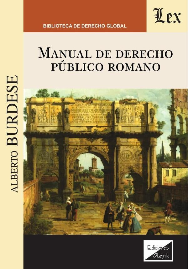 Manual de derecho público romano | Alberto Burdese