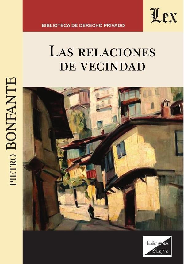 Las relaciones de vecindad | PIETRO BONFANTE