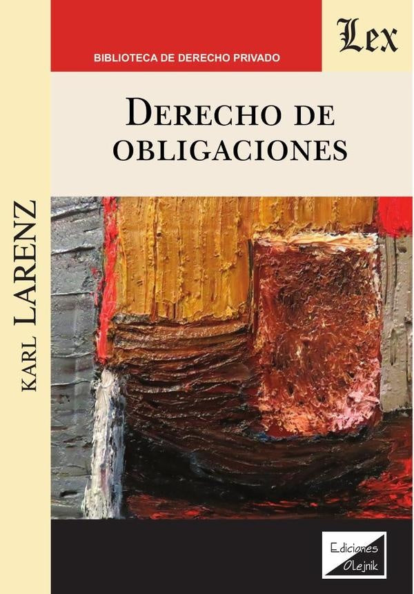 Derecho de obligaciones | Karl Larenz