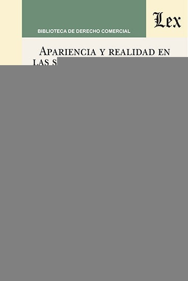 Apariencia y realidad en las sociedades mercantiles | Rolf Serick