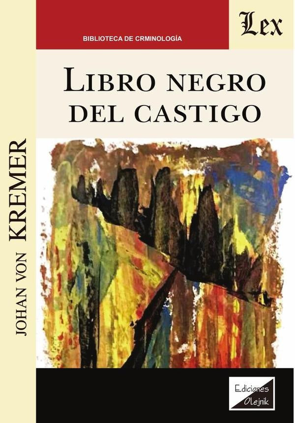 Libro negro del castigo | Johan Von Kremer