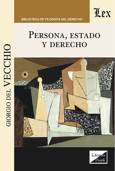Persona, estado y derecho | Giorgio del Vecchio